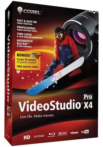 Corel VideoStudio Pro X4 14.0.0.342 Multilingual + Portable