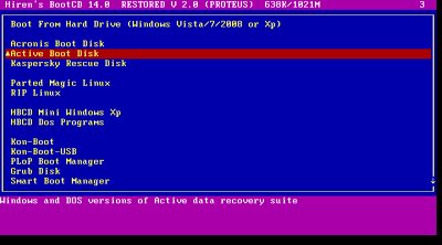 Hiren's Boot DVD 14.0 Restored Edition v2.0 by PROTEUS Hiren's Boot DVD 14.0 Restored Edition v2.0 by PROTEUS