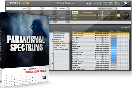 Native Instruments Paranormal Spectrums Kore Soundpack WIN/MAC Native Instruments Paranormal Spectrums Kore Soundpack WIN/MAC