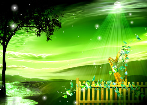 PSD source - Rays of Moonlight PSD source - Rays of Moonlight