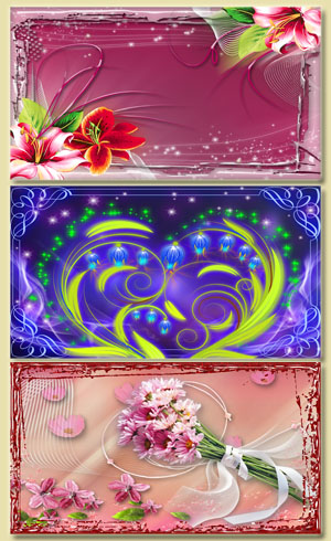 Romantic PSD Templates 2 Romantic PSD Templates 2
