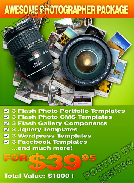 TEMPLATE AWESOME PHOTOGRAPHER Bundle TEMPLATE AWESOME PHOTOGRAPHER Bundle