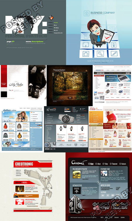 10 Flash Template Website K10 P2 10 Flash Template Website K10 P2