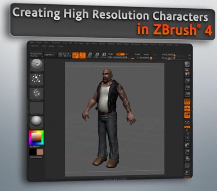 Digital Tutors - Creating High Resolution Characters in ZBrush 4 Digital Tutors - Creating High Resolution Characters in ZBrush 4