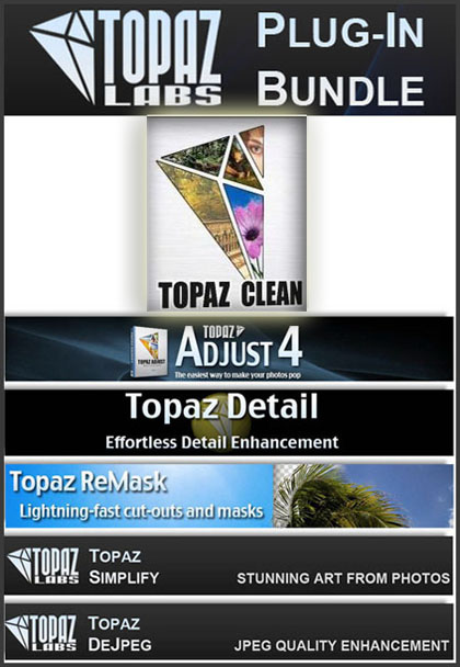 Topaz Labs Plug-In Bundle for Adobe Photoshop (x86/x64) (2011) Topaz Labs Plug-In Bundle for Adobe Photoshop (x86/x64) (2011)