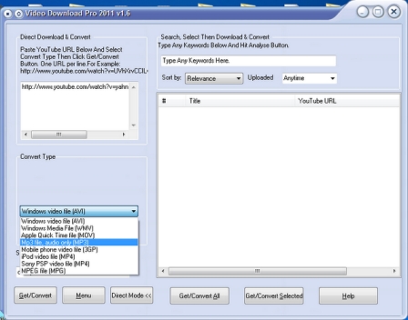 Video Download Pro 2011 1.6