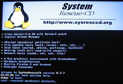 SystemRescueCd 2.0.1 Final SystemRescueCd 2.0.1 Final
