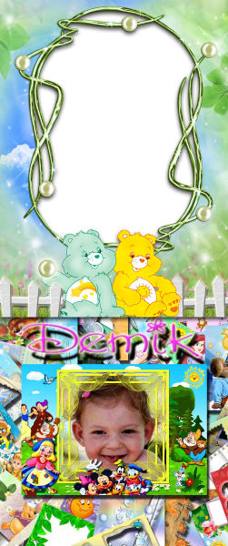 Children's frames for a photo - 101 frame for an album