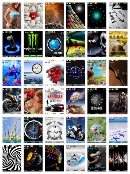 53 Best Animated Themes - Nokia S40